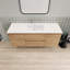 Meuble-lavabo de salle de bain flottant 60 po Alcester Ivy Bronx-447571508
