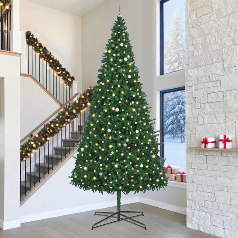 13.12' H Lighted Artificial Christmas Tree