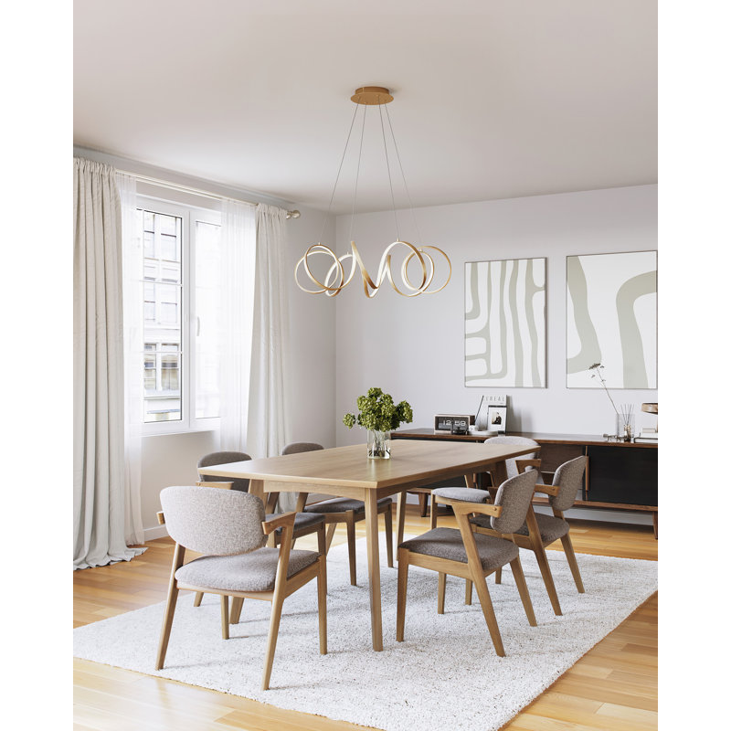 Synergy 1 - Light LED Pendant, Antique Brass