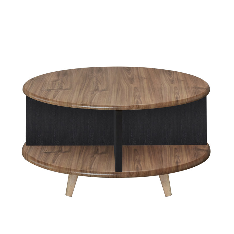 Table basse à 4 pieds avec rangement