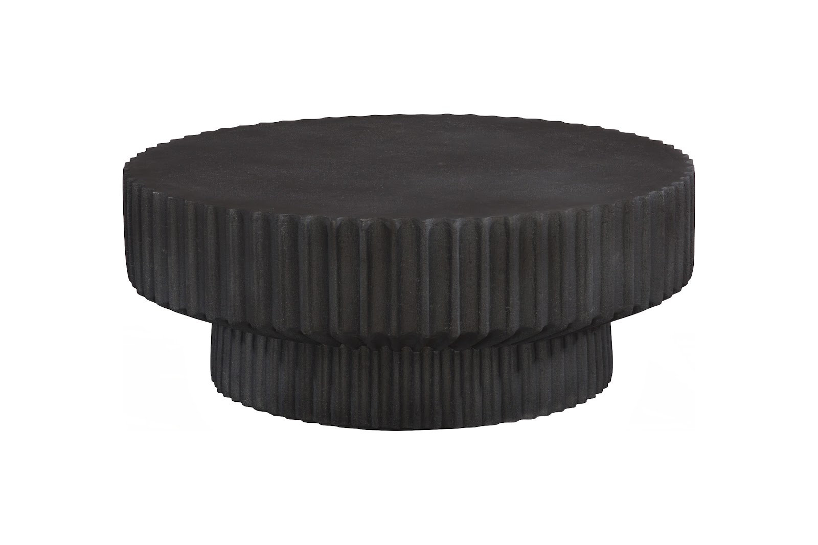 Vetra Coffee Table, Charcoal Stone