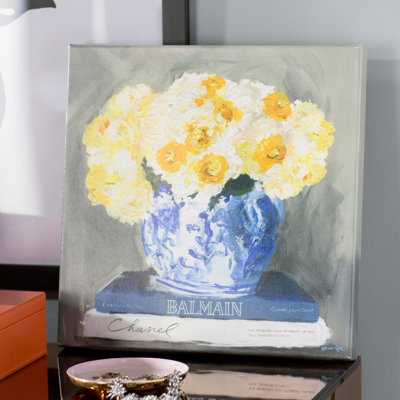 Reproduction sur toile tendue « Fashion Fresh Floral and Botanical »