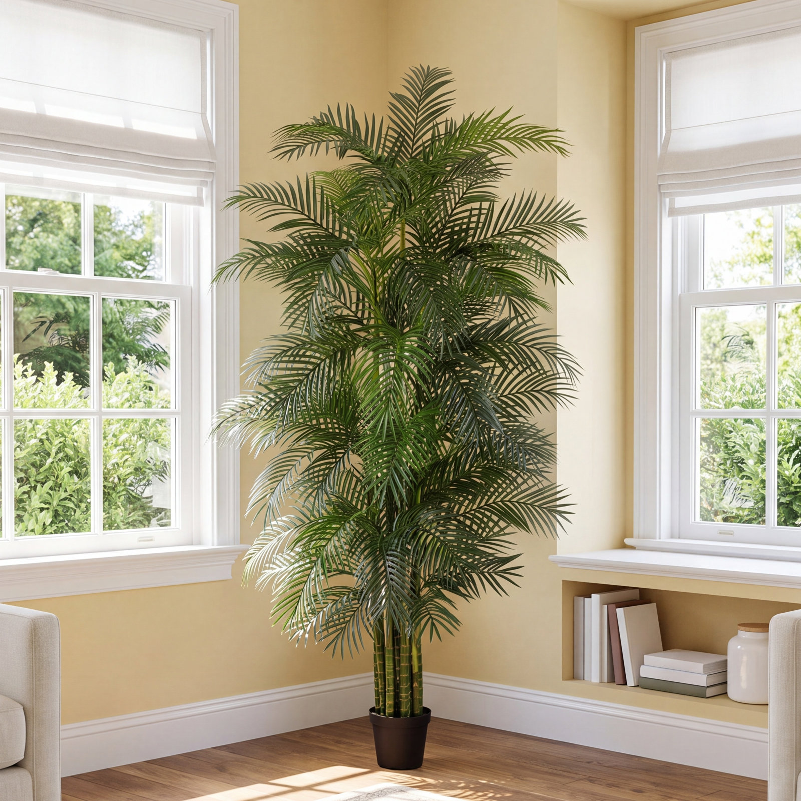 120'' Faux Palm Tree in Pot Liner