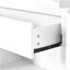 Armoire de cuisine avec 3 tablettes réglables et un tiroir caché, solution de rangement moderne pour l'organisation à la maison-298098206