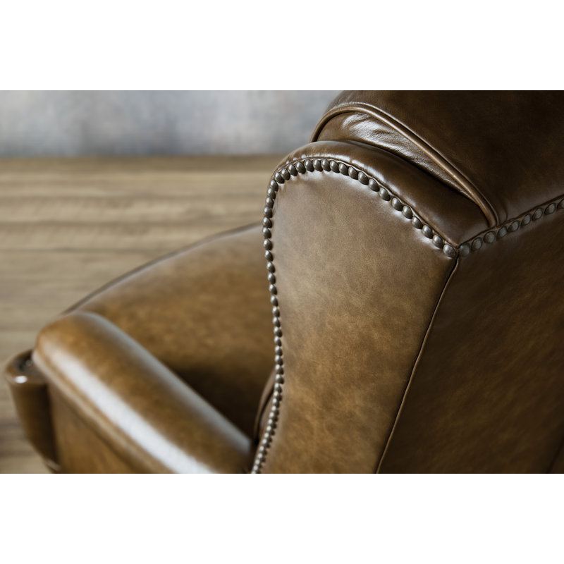 Fauteuil de direction en cuir véritable EC