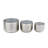 3 Piece Metal Indoor Outdoor Planter Set-61511833