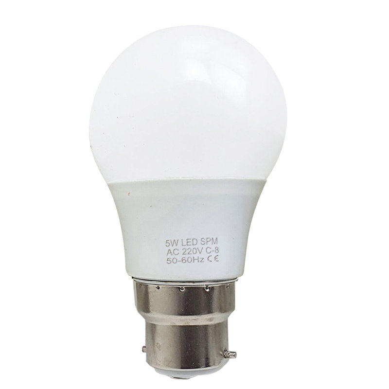 5W B22 LED Vintage Edison Globe Light Bulb