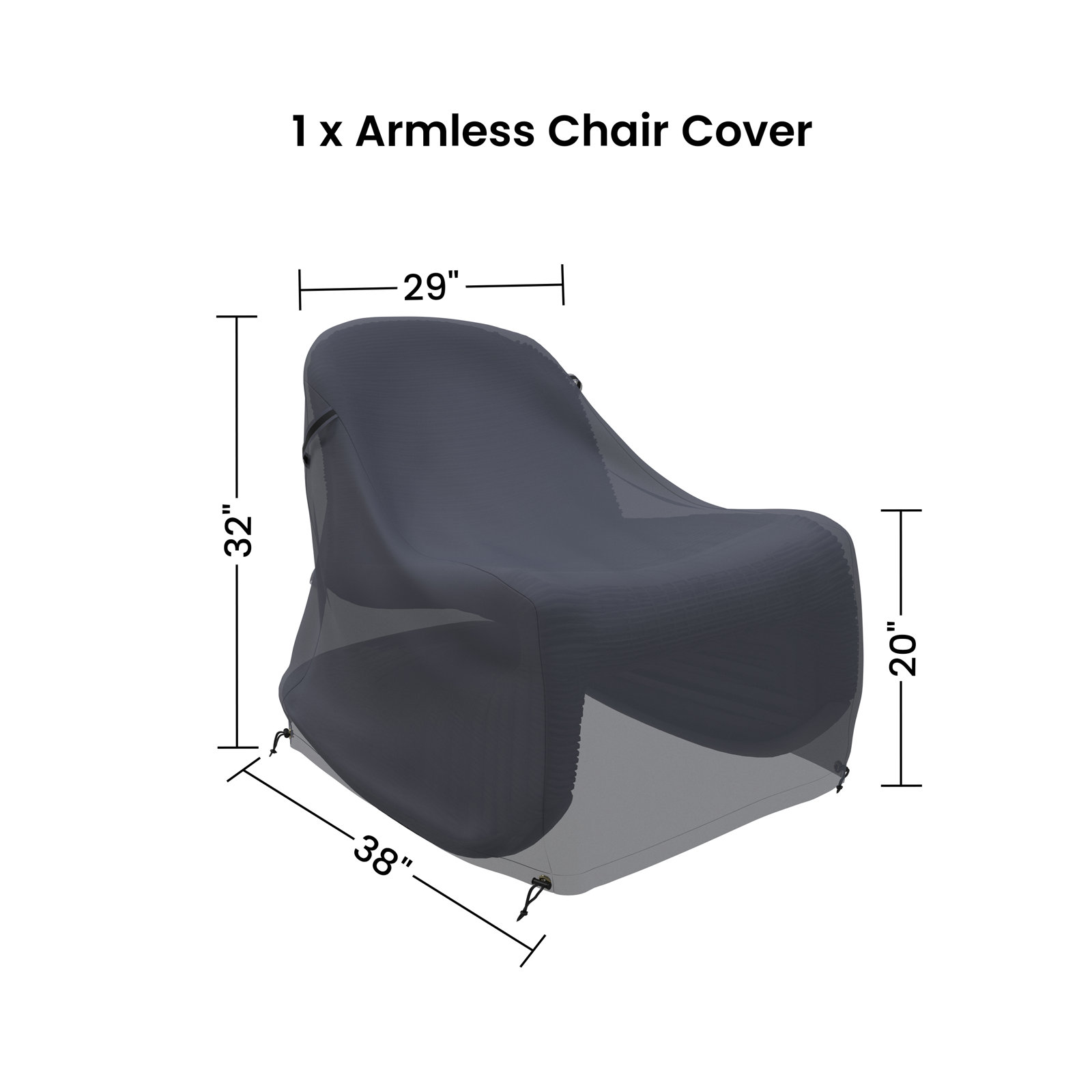 Daughtery Outdoor Patio Chair Cover