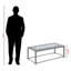 Table basse rectangulaire Brigitta