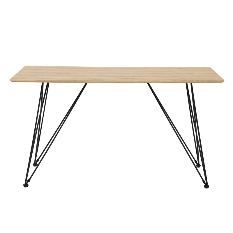 Buhl Metal Base Dining Table