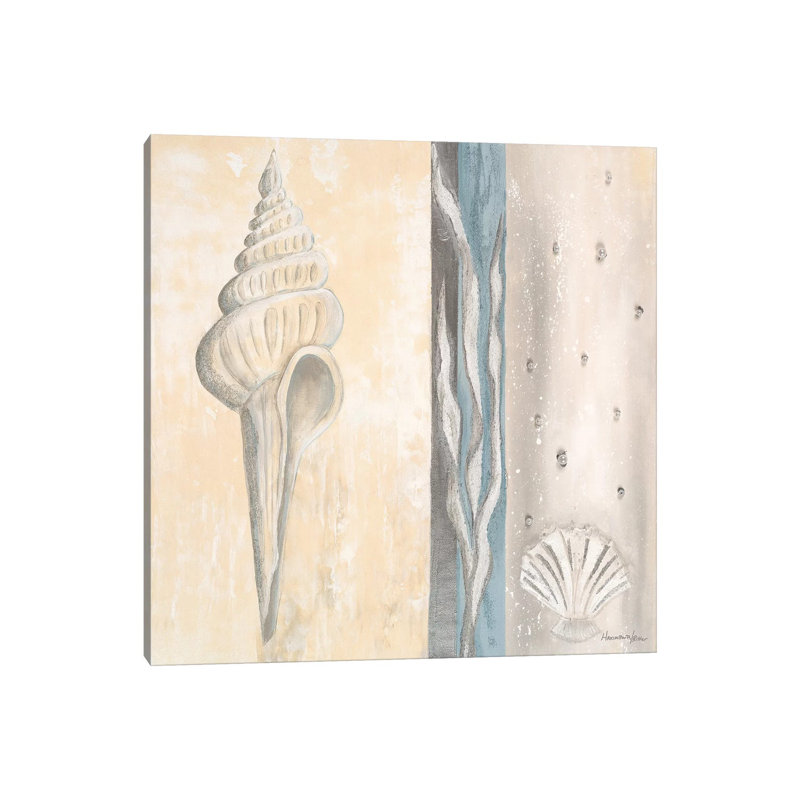 Calming Sea I by Hakimipour-Ritter - Wrapped Canvas Painting, 30.48 cm H x 30.48 cm W