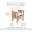 Safari Outdoor Teak Dining Armchair-348485381