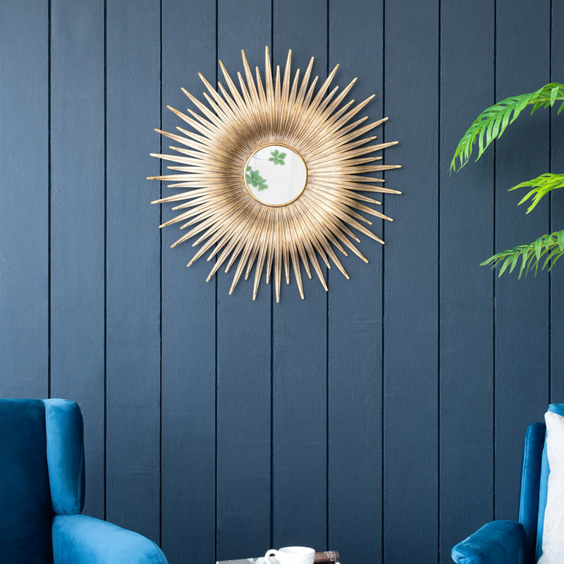 Miroir mural 28,5 po Sunburst