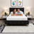 Herbal Fusion Collection Green Tea-Infused Polyester Memory Foam Mattress, Eastern King Size, White-1384727593-1385327014