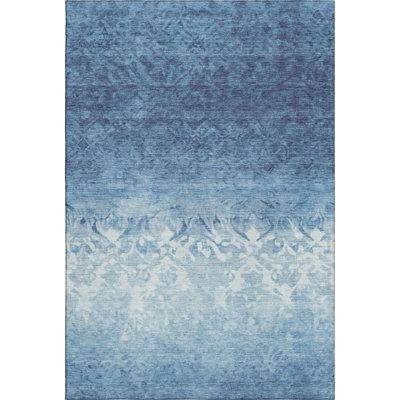Premium Machine Washable Millbrook AMF1959 Damask Rug