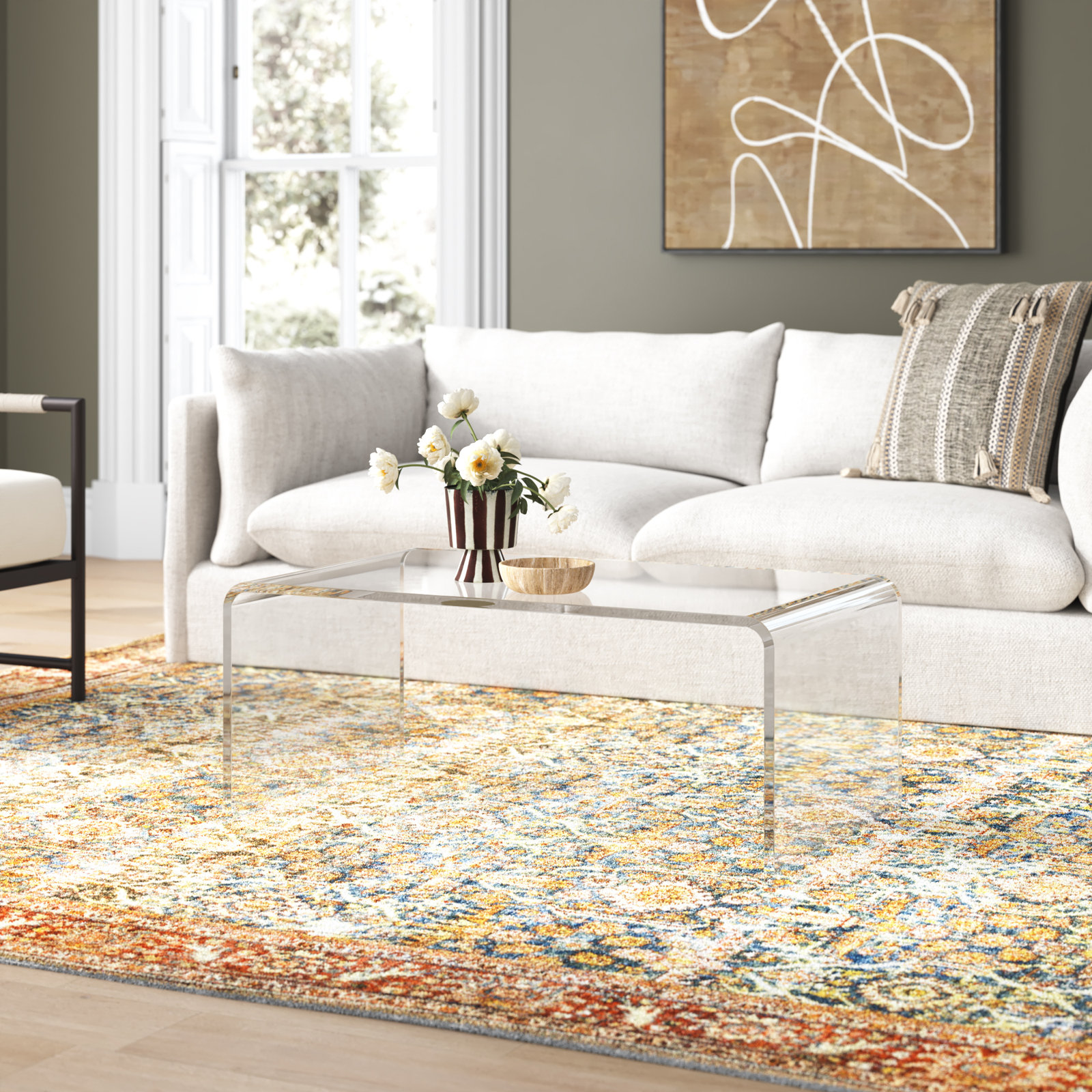 Rohan 38" Coffee Table, Butler Loft