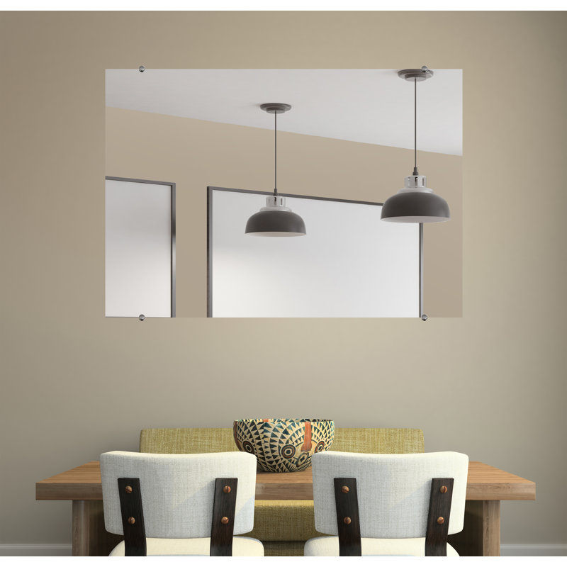 Cheston Flat Wall Mirror, 54.5" x 34.5"