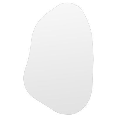 Akashia Glass Free Form Mirror