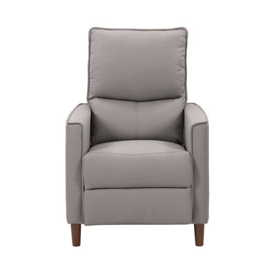 Fauteuil inclinable rembourré manuel