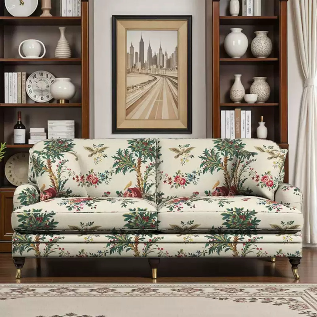 Walkoly American Solid Wood Living Room Sofa - Wayfair Canada