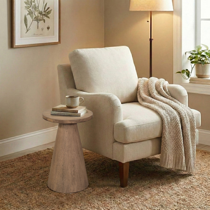 Table d'appoint Felicity, Beige