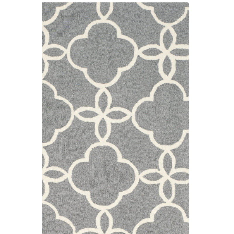 Wardlaw Hand Hooked Performance Geometric Rug, Runner 2'3" x 8'