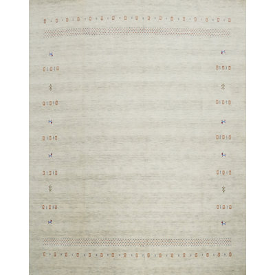Tribal Gabbeh Style Square Wool Area Rug 10x10