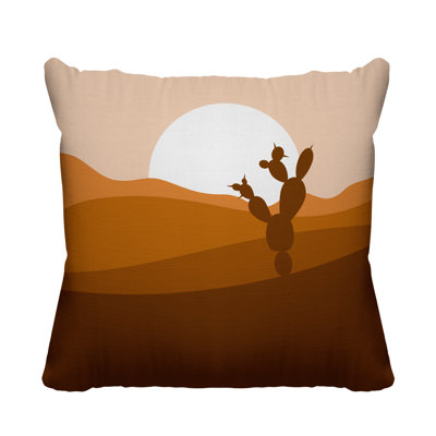Coussin décoratif intérieur / extérieur Minimalist Desert