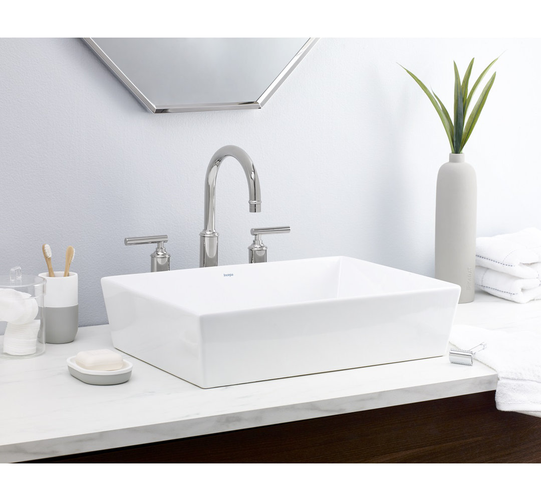 Flex Vitreous China Square Vessel Sink Cheviot Products Sink 