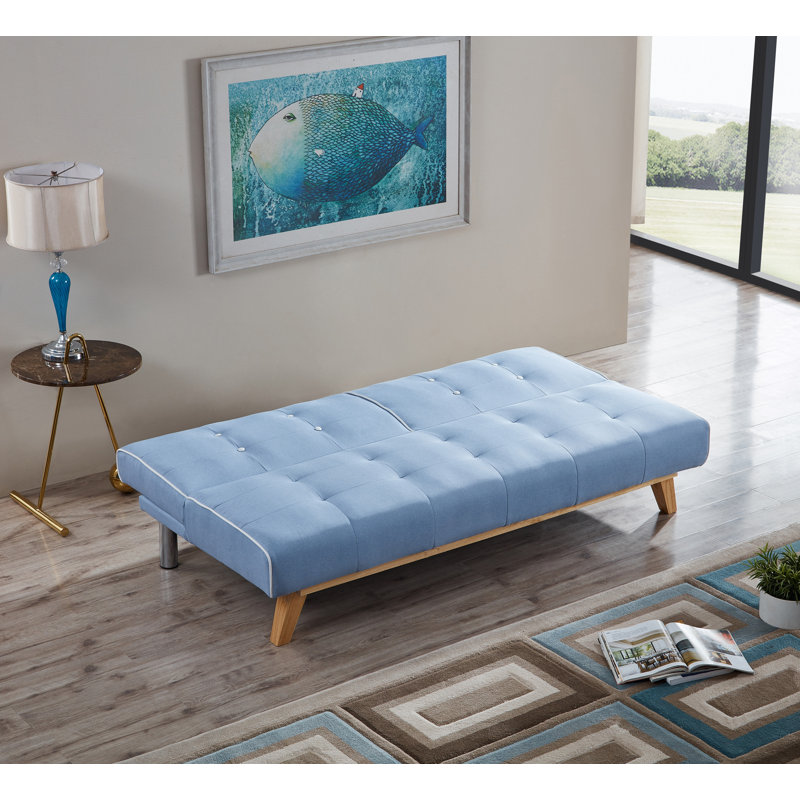 3 Seater Sofa Bed, Blue