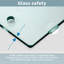56-60"Wx76"H Single Sliding Shower Door Frameless with 5/16" Tempered Glass Gold-101645969