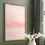Rose Fade II, reproduction encadrée - bois massif-342278787