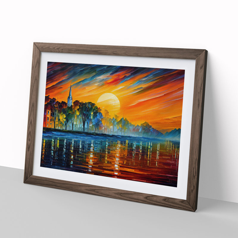 Glowing Sunrise Vol.3 - Framed Print