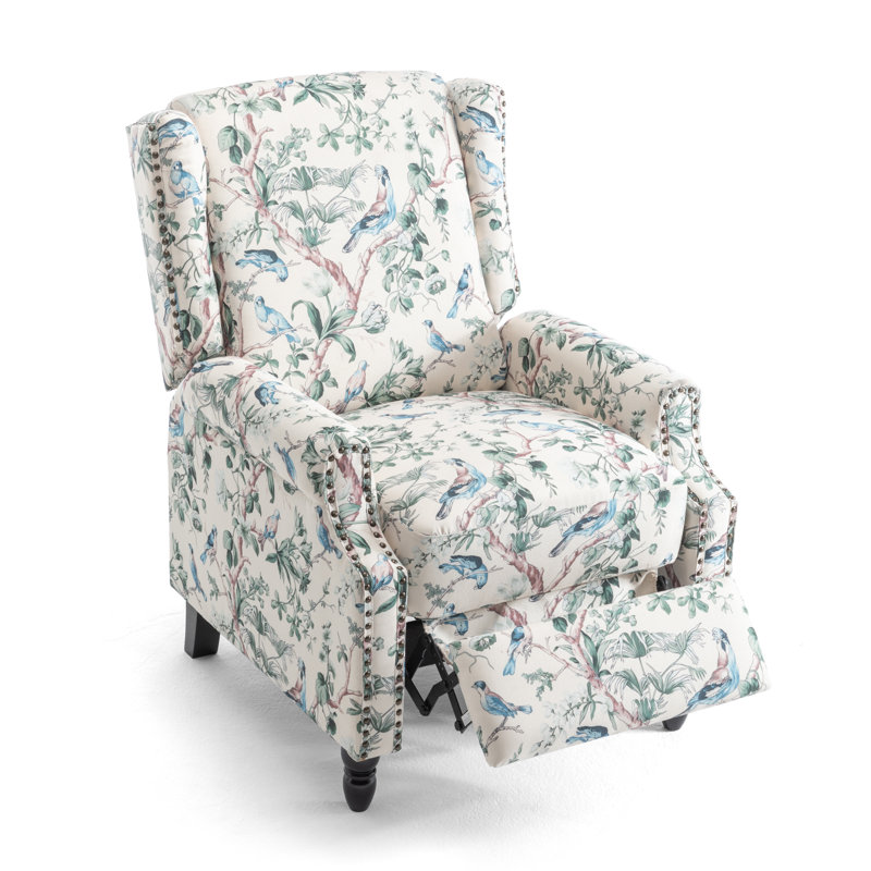 Fauteuil inclinable manuel standard, Merle bleu