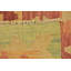 Tapis de zone one-of-kind-noué la rouille rouge/brun clair/vert 2 pi 8 po x 4 pi zone de laine 4 po Elland
