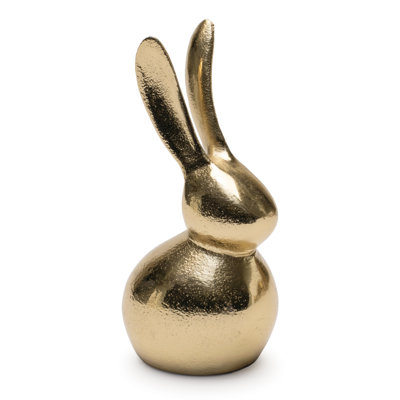 Ensemble de 2 lapins modernes en métal
