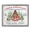 Art mural sur toile Wonderland Christmas Cabin par Creatif Belle-922480891-922480895