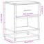 Amberle 40cm W Metal Bedside Table-1822185848-1813703550