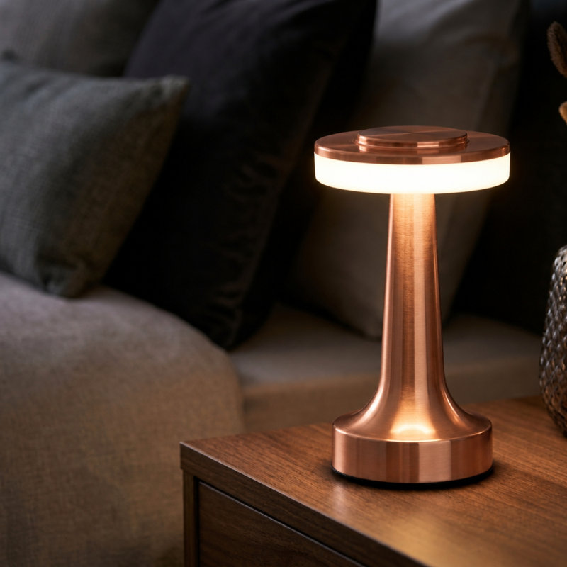 Metal Novelty Lamp, Copper