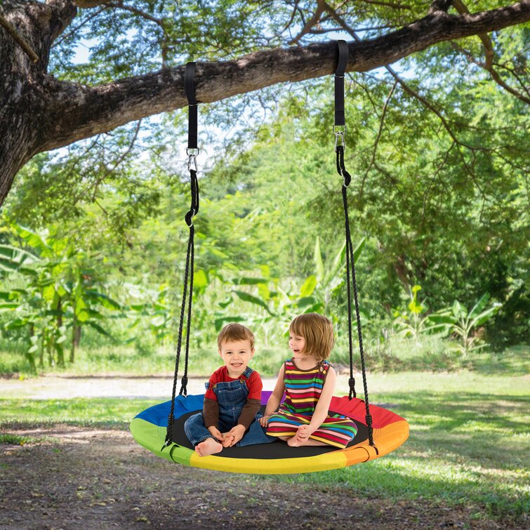 Judson Flying Saucer Tree Kids Gift Double Chair Hammock Isabelle & Max Color: Multicolor
