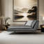 Chaise longue simple, décontractée et élégante-105805953