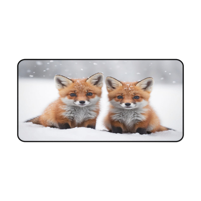 Polyester Desk Pad, 14.4x12.1