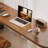 Brown Rectangular Solid Wood desk-1656740629