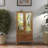 Lighted Glass Curio Display Cabinet-778595756