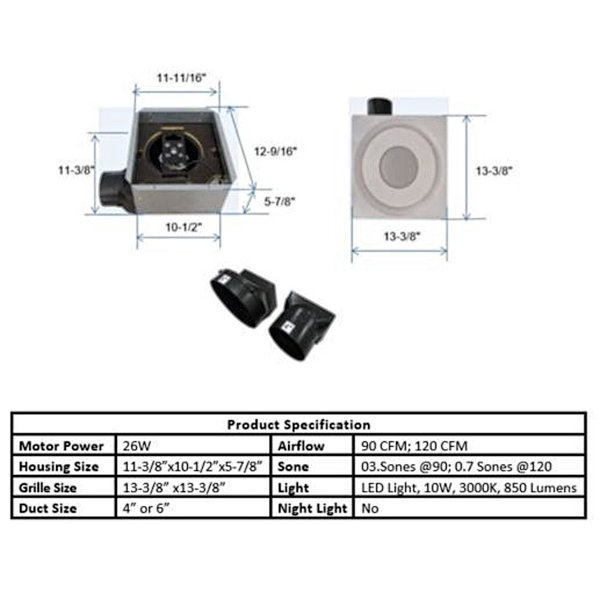 Dimensions du produit