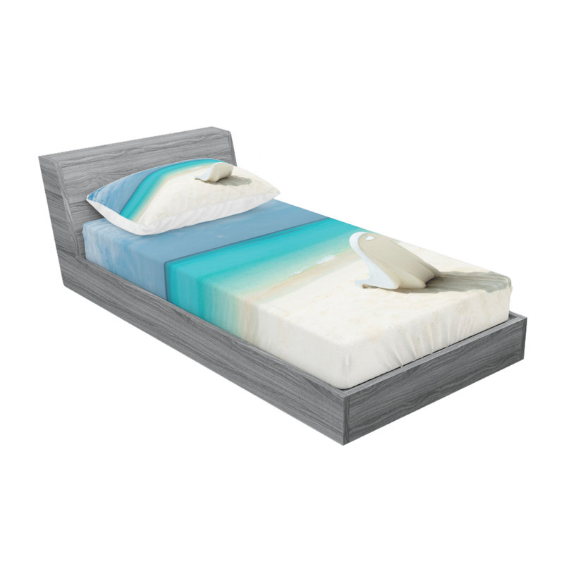 Microfiber Sheet Set, Twin XL Sheet Set with Fitted Sheet