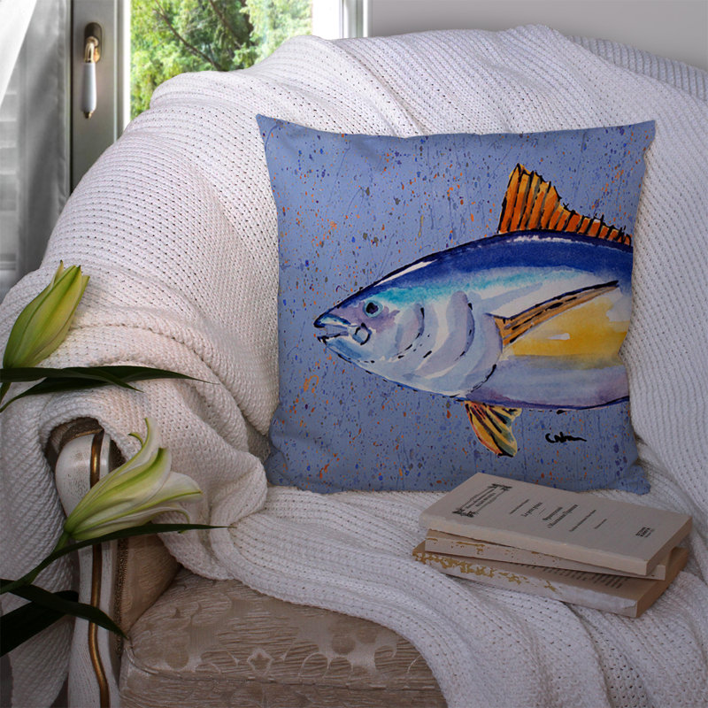  Coussin décoratif thon 14 po