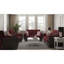 Causeuse convertible avec rangement en microfibre de polyuréthane bourgogne / noir Primenest Collection Nimbusflow-895812042