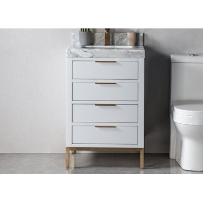 Ensemble de meuble-lavabo simple 23 po Rodulf