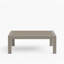 All-Weather Metal Outdoor Coffee Table With Wood-Look Top, Patio Table-1081743093